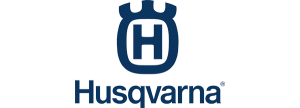 husqvarna logo on clear background