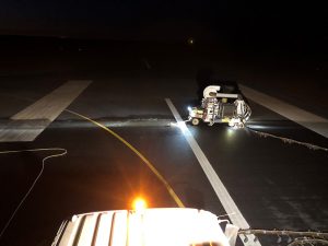 The SGA Team Grooving Duketon Aerodrome Runway